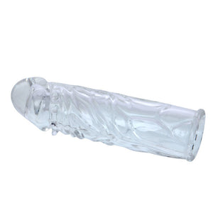 Baile – Housse lilas pour le pénis en silicone adaptable 13 cm