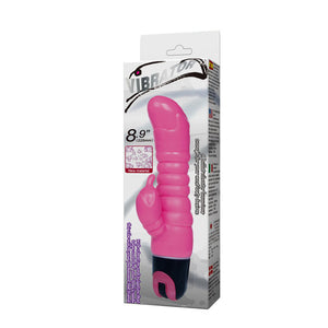 Baile – Vibromasseur réaliste avec stimulateur clitoridien, 22,5 cm
