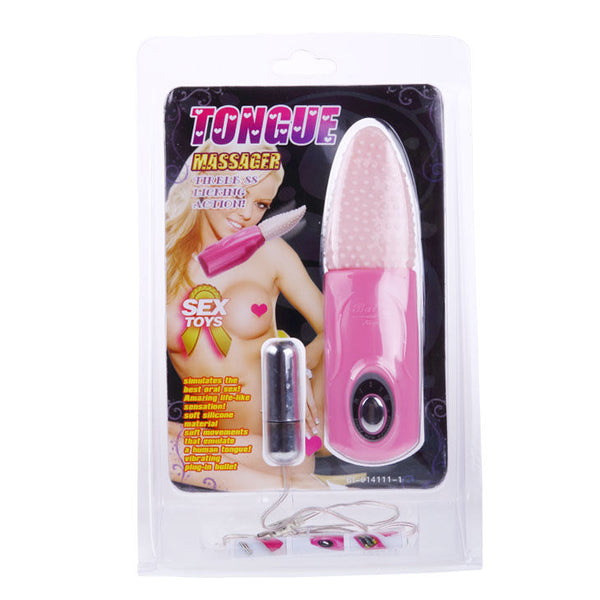 Baile – Masseur langue vibrante flexible, 3 vitesses