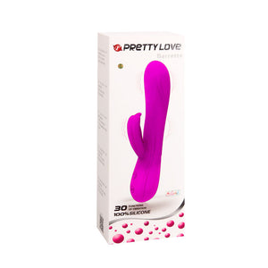 Pretty Love – Barrette, vibromasseur avec stimulateur clitoridien