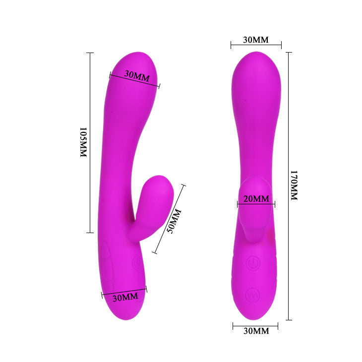 PRETTY LOVE - SLIMME VICTOR VIBRADOR MET CLITORIS ESTIMULATOR