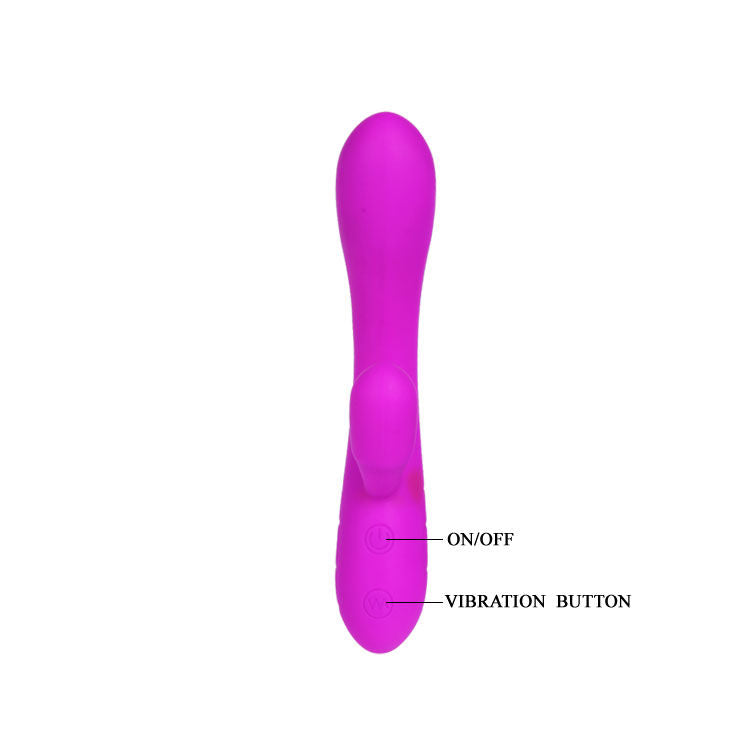 PRETTY LOVE - SLIMME VICTOR VIBRADOR MET CLITORIS ESTIMULATOR