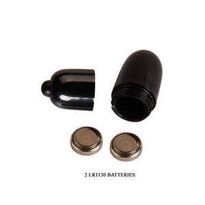 Pretty Love – Chester, anneau vibrant noir en silicone