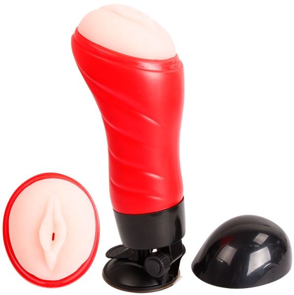 Crazy Bull – Masturbateur vagin à commande vocale, avec ventouse