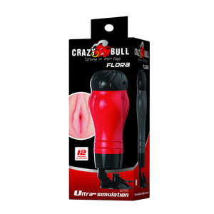Crazy Bull – Flora, masturbateur vagin avec ventouse et stimulateur interne