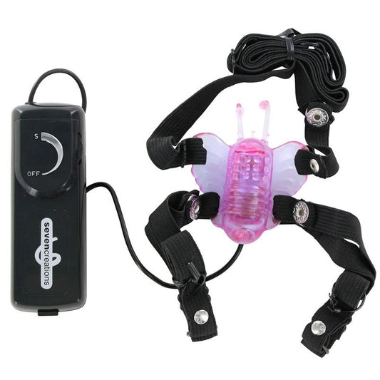 SEVEN CREATIONS - BUTTERFLY STIMULATOR WITH VIBRACION