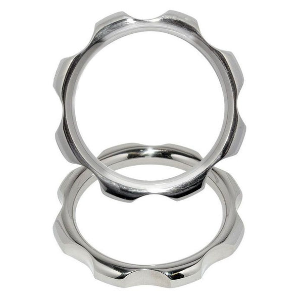 Metal Hard – Anneau de torque en pour pénis et testicules 50mm