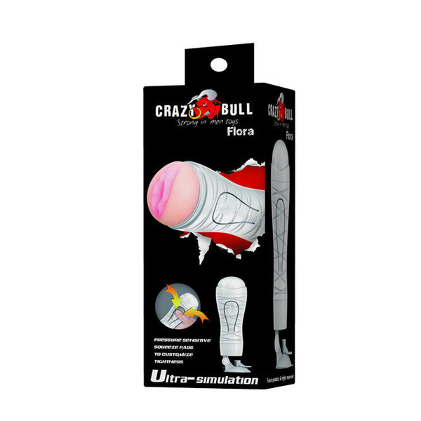 Crazy Bull – Flora, masturbateur vagin avec base ventouse