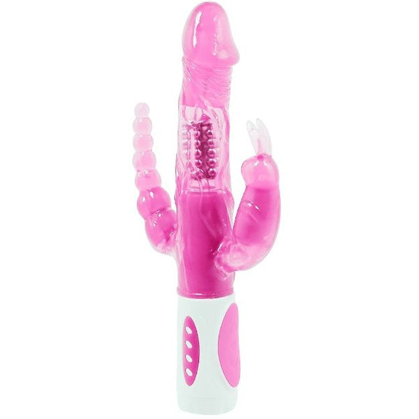 Baile – Pretty Bunny, vibromasseur rotatif à triple stimulation