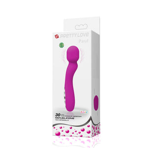 Pretty Love – Paul, masseur rechargeable en silicone lilas