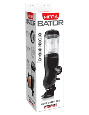 PET Mega-Bator Ass Black/Clear