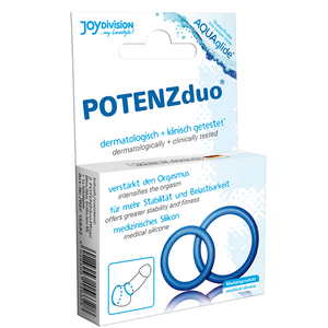 JoyDivision – Potenzduo, double anneau pénien taille S
