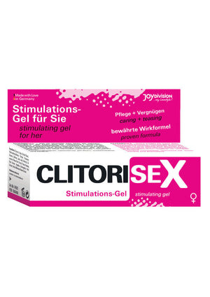 JoyDivision EROpharm – Clitorisex, crème stimulante clitoris 40 ml