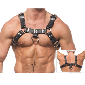 Leather Body – Harnais Chaîne III en cuir, tailles S à XL