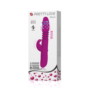 Pretty Love – Ward, vibromasseur lapin rotatif rechargeable