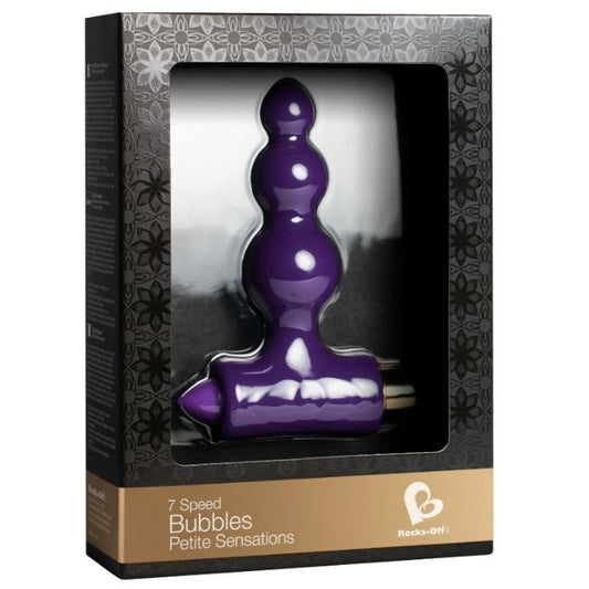 ROCKS-OFF - PETITE BUBBLES ANAL ESTIMULATOR - LILA