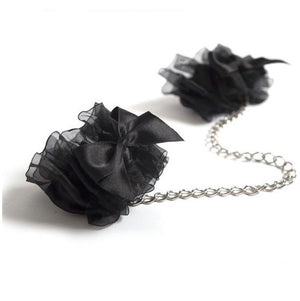 Bijoux – Indiscrets frou frou menottes organza