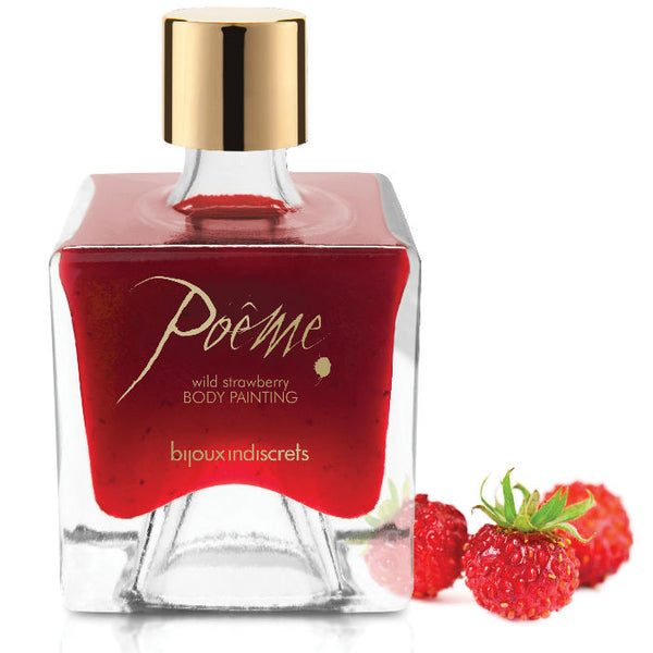 Bijoux – Poeme peinture comestible fraise des sauvages 50 gr