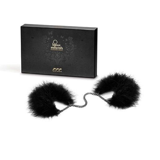 Bijoux Indiscrets – Za Za Zu, menottes en plumes réglables