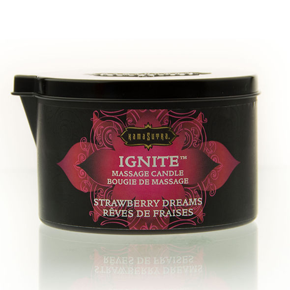KAMASUTRA - SUEÑOS DE FRESA MASSAGE VELA 170 GR