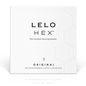LELO – Boîte de préservatifs hex 3 unités