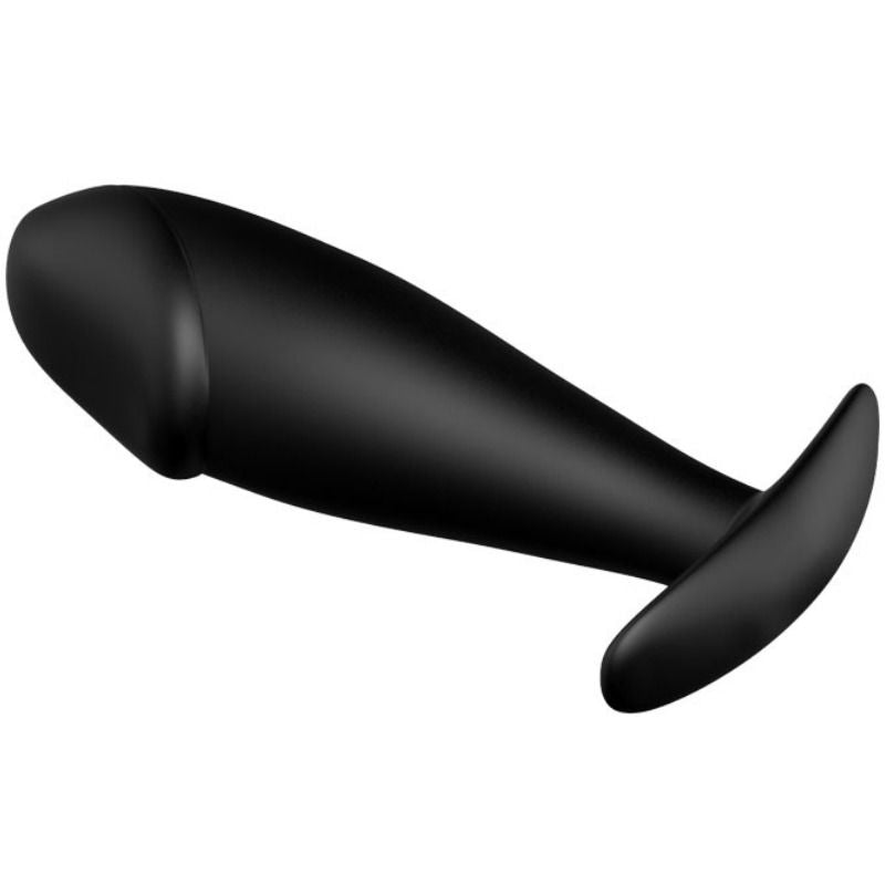PRETTY LOVE - SILICONE ANAL PLUG FORMA PENE NEGRO