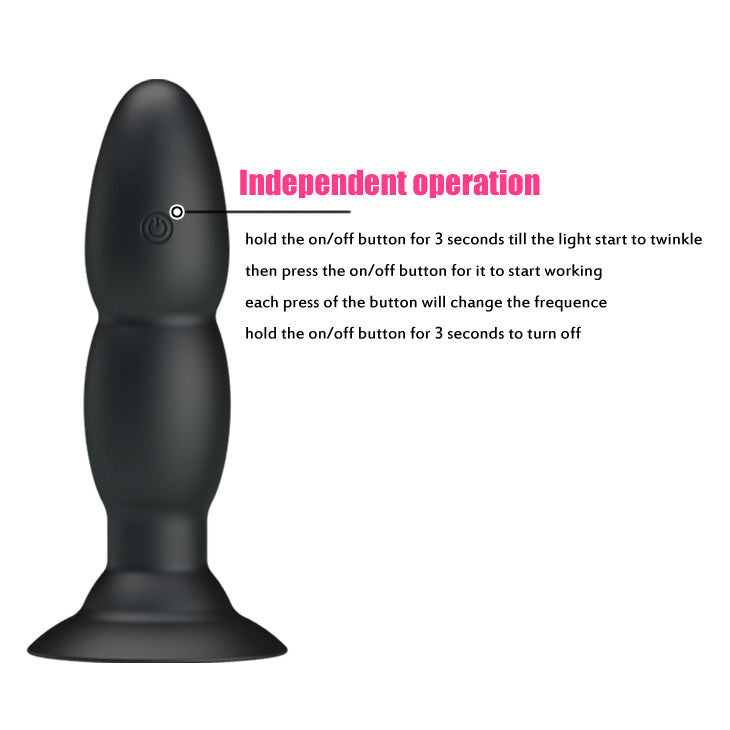 PRETTY LOVE - PLUG VIBRADOR AND ROTACIÓN FOR REMOTE CONTROL