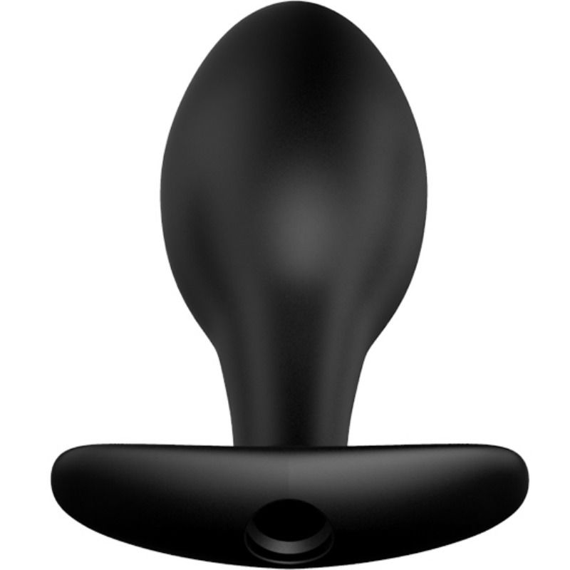 PRETTY LOVE - PLUG ANAAL SILICONEN FORMA ANCLA 12 MODOS VIBRACIÓN NEGRO