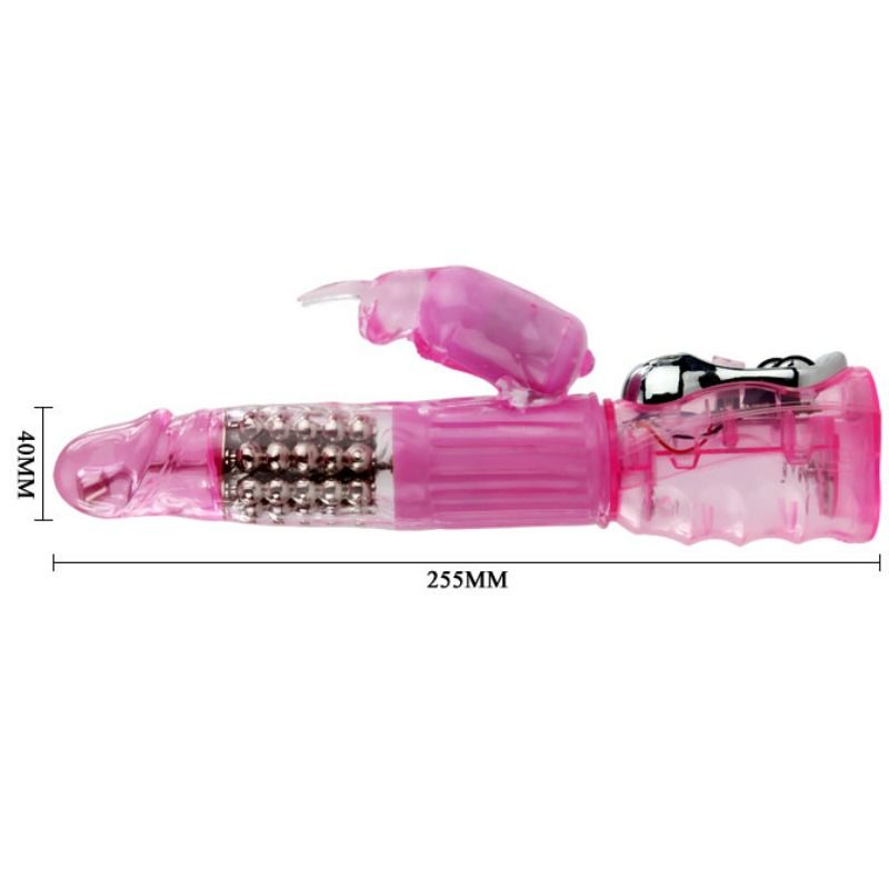 BAILE - VIBRADOR WITH ROTACIÓN Y RABBIT MULTIVELOCIDAD Y MULTIROTACION