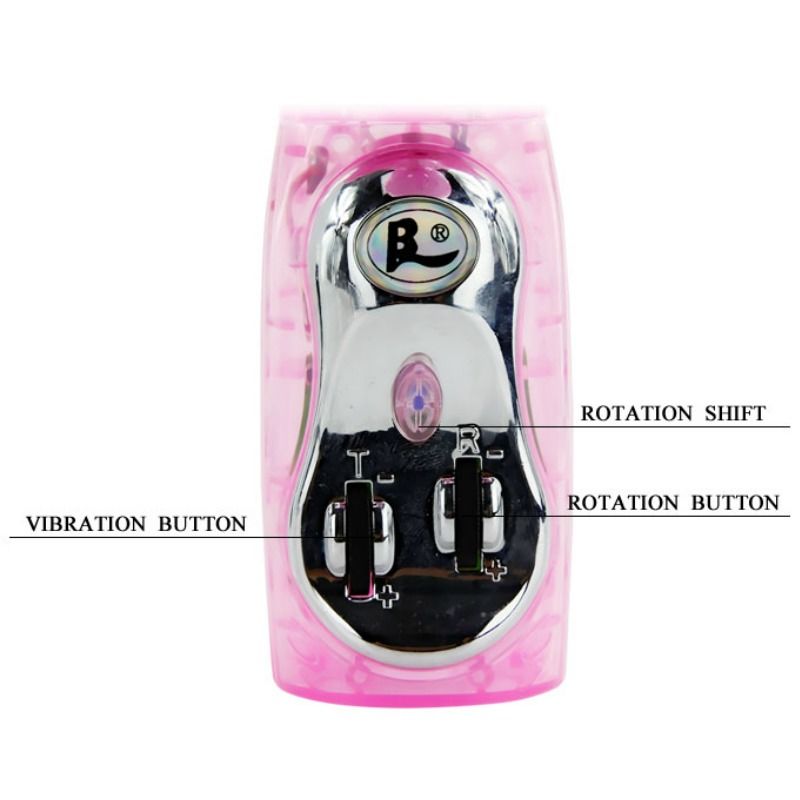 BAILE - VIBRADOR WITH ROTACIÓN Y RABBIT MULTIVELOCIDAD Y MULTIROTACION