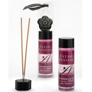 Extase Sensual – Huile de massage chauffante aux phéromones, mûre (100 ml)
