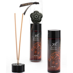 Extase Sensual – Huile de massage chauffante chocolat-orange 100 ml