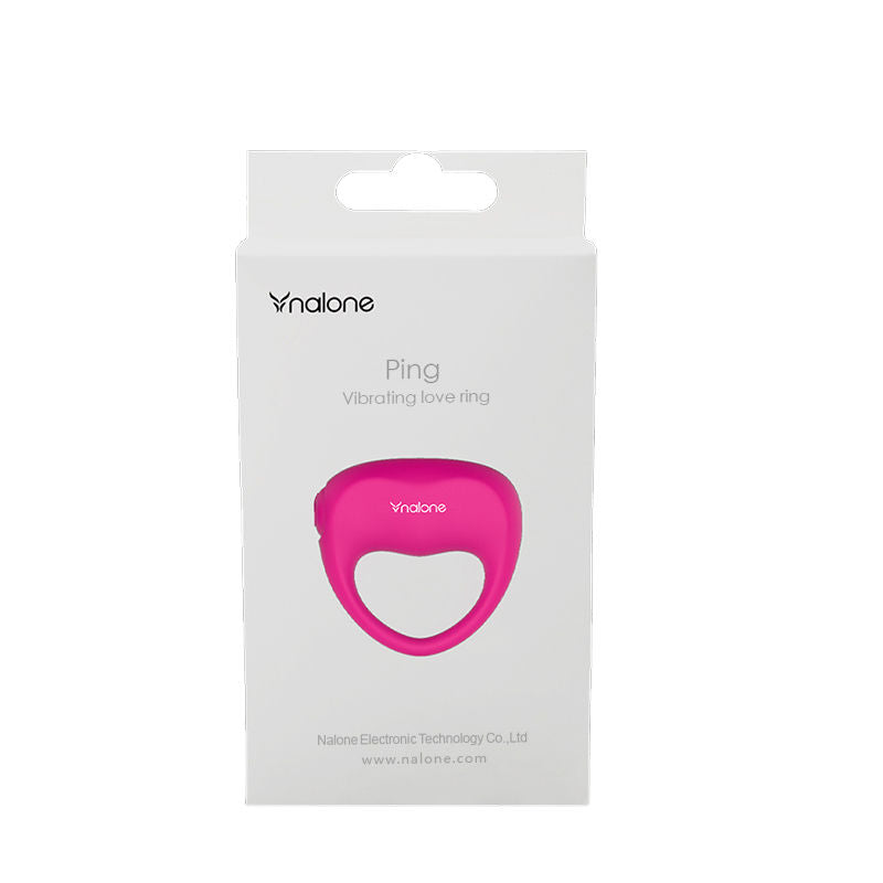Nalone – Anneau vibrant rose vibrant love