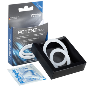 Joydivision Potenzduo – Bagues blanc - M