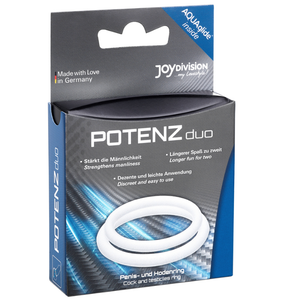 Joydivision Potenzduo – Bagues blanc - M