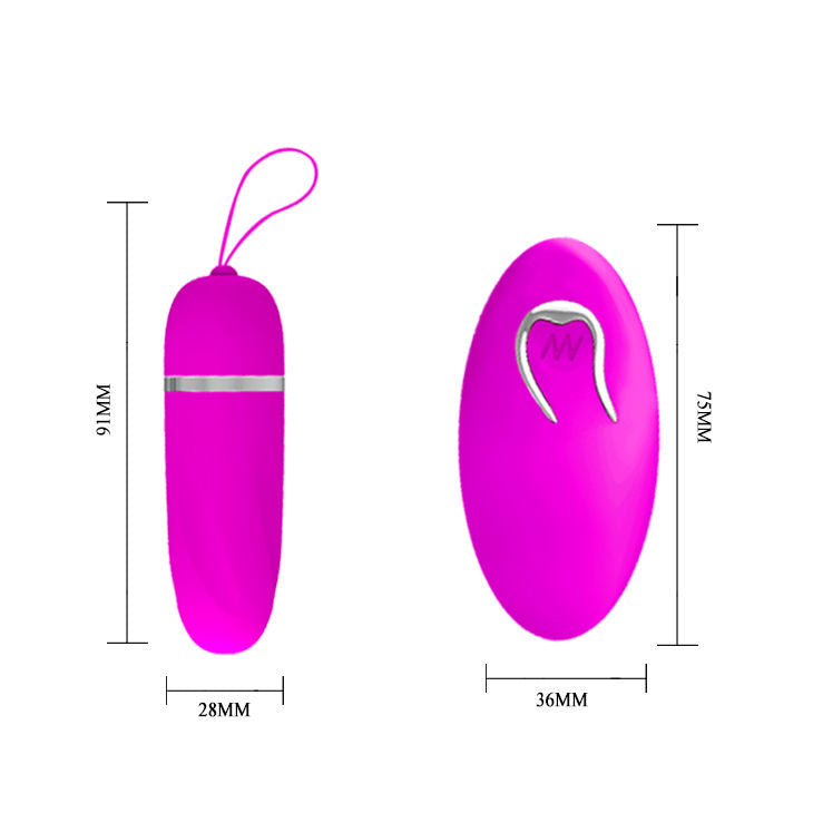 PRETTY LOVE - HUEVO VIBRADOR DEBBY WITH MANDO