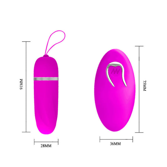 PRETTY LOVE - HUEVO VIBRADOR DEBBY WITH MANDO
