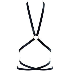 Bijoux Indiscrets Maze – Harnais multi-voies noir