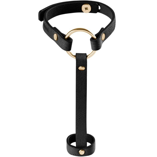 Bijoux – Indiscrets bracelet / harnais maze noir