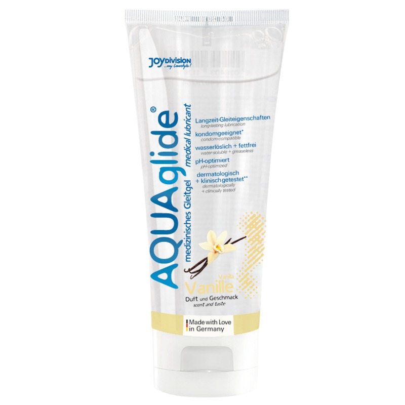 Joydivision Aquaglide – Lubrifiant a base d'eau vanille 100 ml