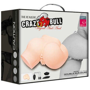 Crazy Bull – Cul avec vagin et anus réalistes et vibration