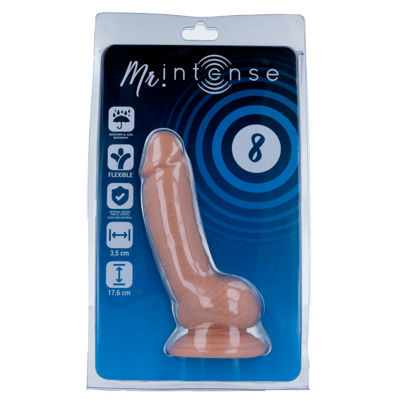 Mr Intense – 8 pénis réaliste 17.6 cm -o- 3.5 cm