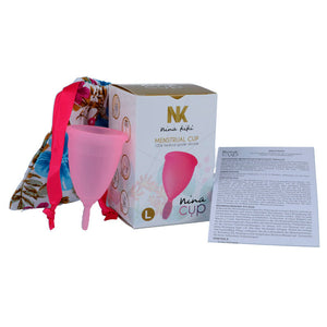 Nina Kikí – Coupe menstruelle rose - taille L