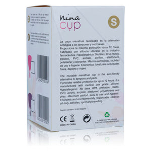Nina Kikí – Coupe menstruelle rose - taille S