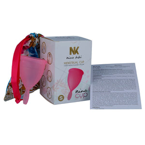 Nina Kikí – Coupe menstruelle rose - taille S