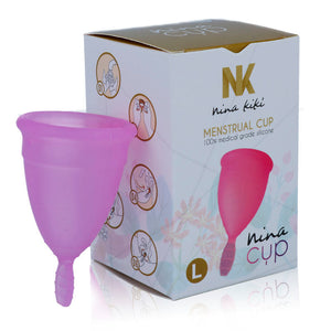 Nina Kikí – Coupe menstruelle violet - taille L