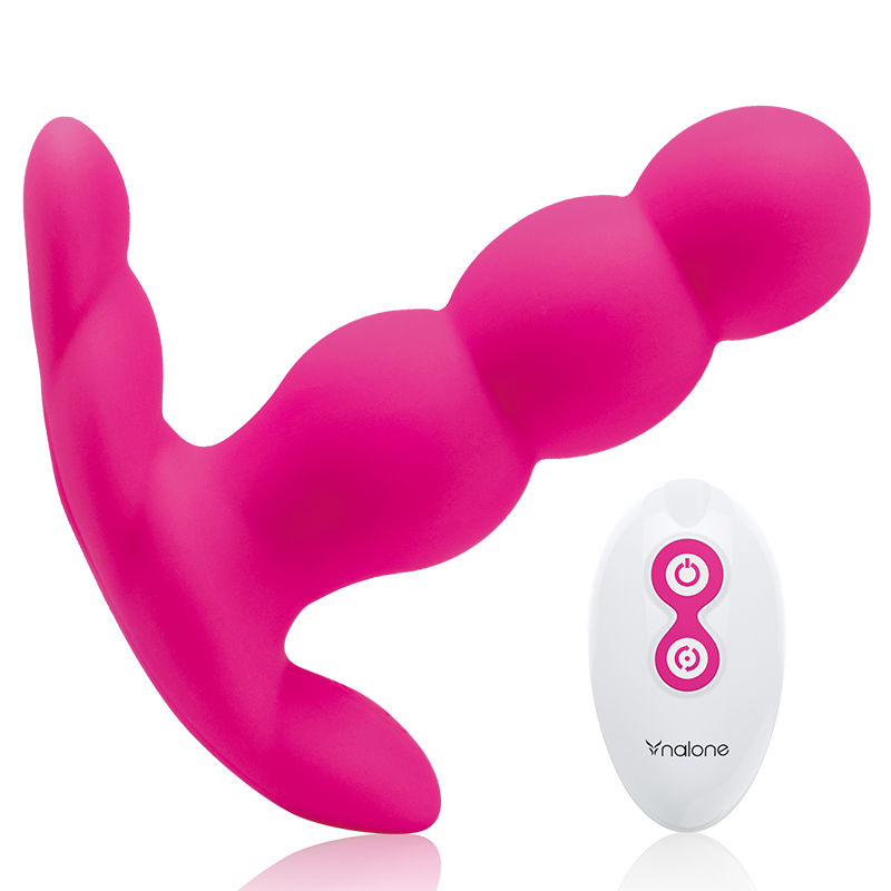 NALONE - PEARL VIBRADOR ANALE CONTROLE AFSTANDSBEDIENING NEGRO
