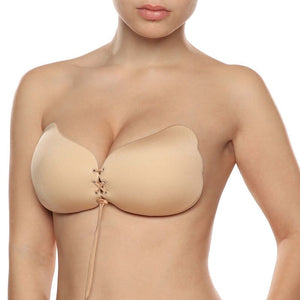 Bye-Bra – Lace-it renforcement push-up beige bonnet d