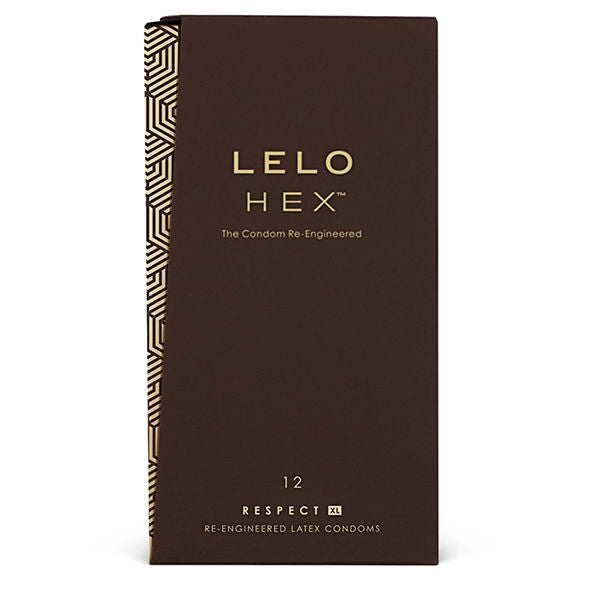 LELO – Préservatifs hex respect XL paquet de 12