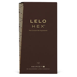 LELO – Préservatifs hex respect XL paquet de 12